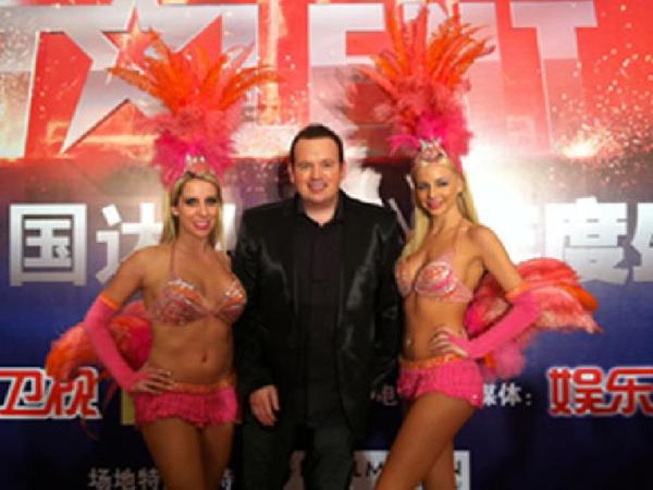 a group of people posing for the camera